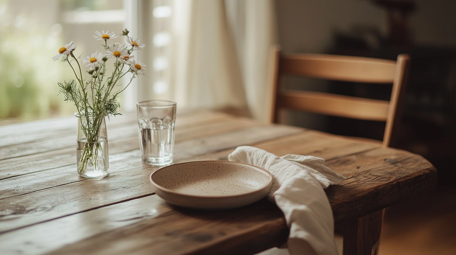 Créer une décoration simple et sincère avec du DIY, des matériaux bruts et une approche intuitive de l’esthétique